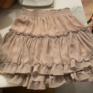 Tan MISA skirt